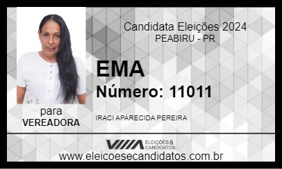 Candidato EMA 2024 - PEABIRU - Eleições