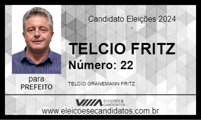 Candidato TELCIO FRITZ 2024 - CANTAGALO - Eleições