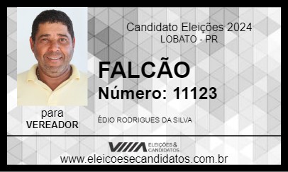 Candidato FALCÃO 2024 - LOBATO - Eleições