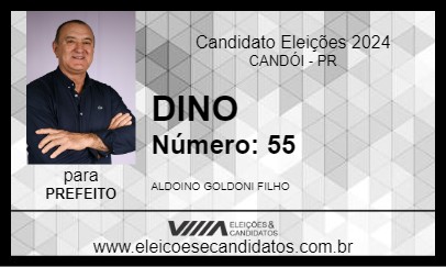 Candidato DINO 2024 - CANDÓI - Eleições