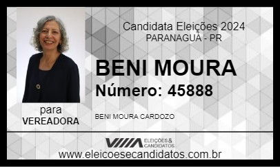 Candidato BENI MOURA 2024 - PARANAGUÁ - Eleições