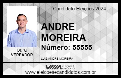 Candidato ANDRE MOREIRA 2024 - RIO BONITO DO IGUAÇU - Eleições