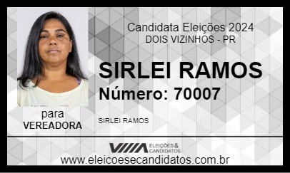 Candidato SIRLEI RAMOS 2024 - DOIS VIZINHOS - Eleições