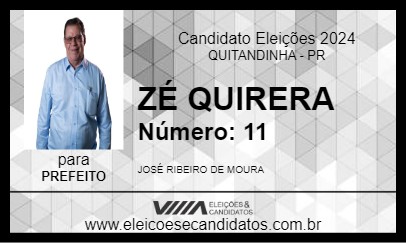 Candidato ZÉ QUIRERA 2024 - QUITANDINHA - Eleições