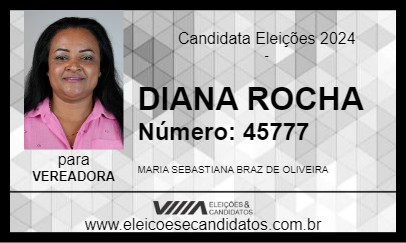 Candidato DIANA ROCHA 2024 - LONDRINA - Eleições