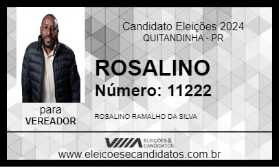 Candidato ROSALINO 2024 - QUITANDINHA - Eleições