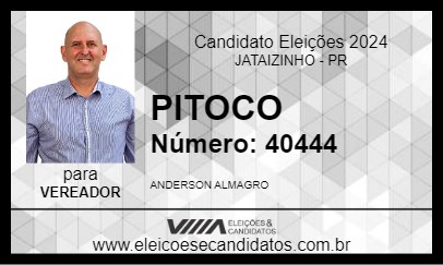 Candidato PITOCO 2024 - JATAIZINHO - Eleições