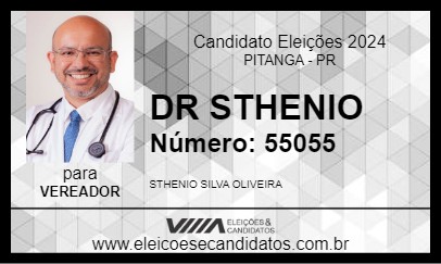 Candidato DR STHENIO 2024 - PITANGA - Eleições