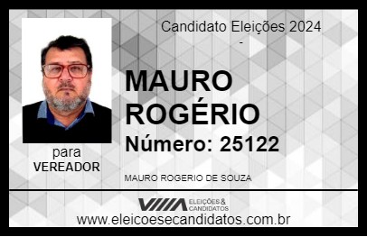 Candidato MAURO ROGÉRIO 2024 - PARANAGUÁ - Eleições