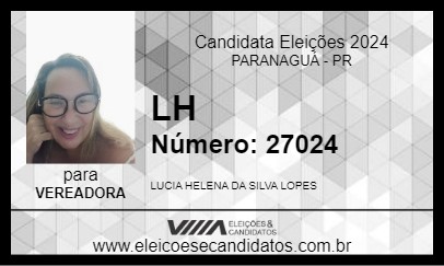 Candidato LH 2024 - PARANAGUÁ - Eleições