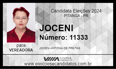 Candidato JOCENI  2024 - PITANGA - Eleições