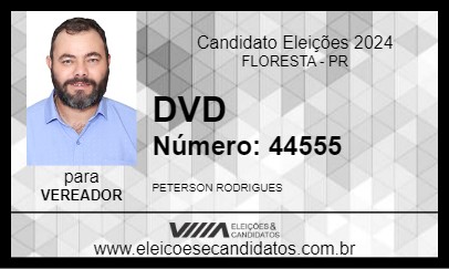 Candidato DVD 2024 - FLORESTA - Eleições