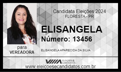 Candidato ELISANGELA 2024 - FLORESTA - Eleições