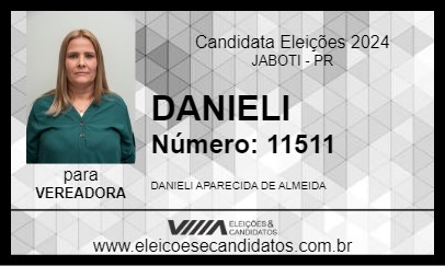 Candidato DANIELI 2024 - JABOTI - Eleições