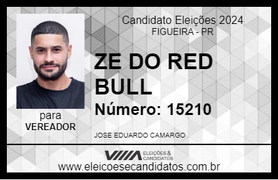 Candidato ZE DO RED BULL 2024 - FIGUEIRA - Eleições