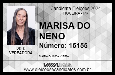 Candidato MARISA DO NENO 2024 - FIGUEIRA - Eleições