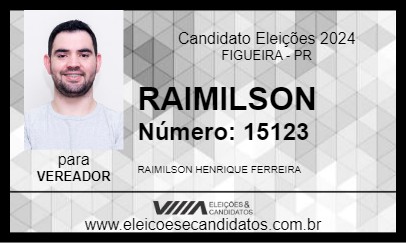 Candidato RAIMILSON 2024 - FIGUEIRA - Eleições