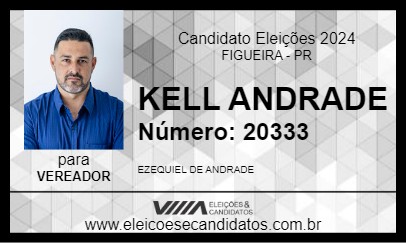 Candidato KELL ANDRADE 2024 - FIGUEIRA - Eleições