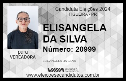 Candidato ELISANGELA DA SILVA 2024 - FIGUEIRA - Eleições