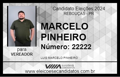 Candidato MARCELO PINHEIRO 2024 - REBOUÇAS - Eleições