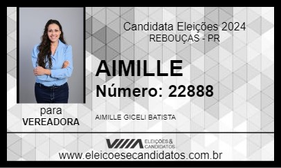 Candidato AIMILLE 2024 - REBOUÇAS - Eleições