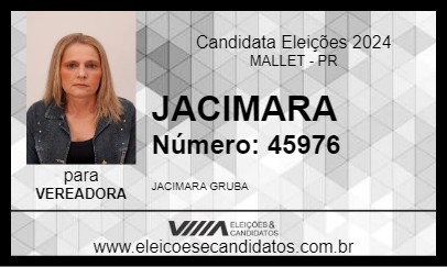 Candidato JACIMARA 2024 - MALLET - Eleições