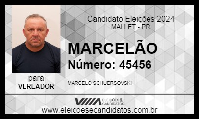 Candidato MARCELÃO 2024 - MALLET - Eleições