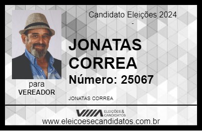 Candidato JONATAS CORREA 2024 - CAMPINA GRANDE DO SUL - Eleições