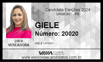 Candidato GIELE 2024 - VIRMOND - Eleições