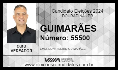 Candidato GUIMARÃES 2024 - DOURADINA - Eleições