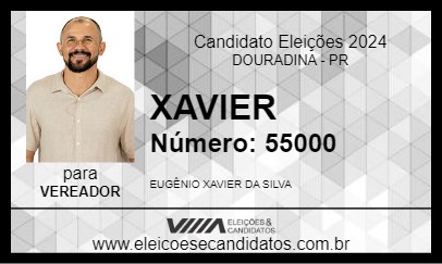 Candidato XAVIER 2024 - DOURADINA - Eleições