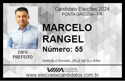 Candidato MARCELO RANGEL 2024 - PONTA GROSSA - Eleições