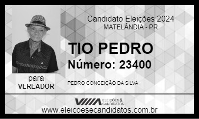 Candidato TIO PEDRO 2024 - MATELÂNDIA - Eleições