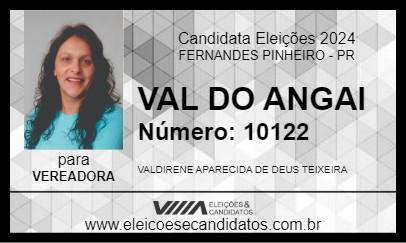 Candidato VAL DO ANGAI 2024 - FERNANDES PINHEIRO - Eleições