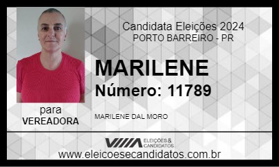 Candidato MARILENE 2024 - PORTO BARREIRO - Eleições