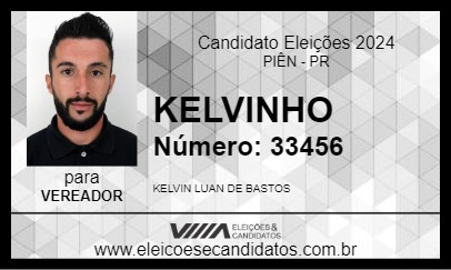 Candidato KELVINHO 2024 - PIÊN - Eleições