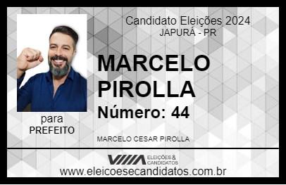 Candidato MARCELO PIROLLA 2024 - JAPURÁ - Eleições