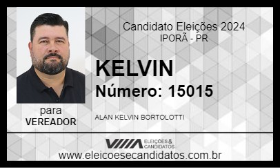 Candidato KELVIN 2024 - IPORÃ - Eleições