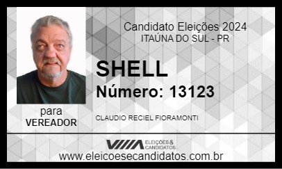 Candidato SHELL 2024 - ITAÚNA DO SUL - Eleições