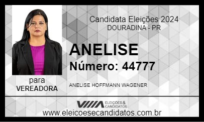 Candidato ANELISE 2024 - DOURADINA - Eleições