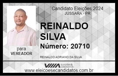 Candidato REINALDO SILVA  2024 - JUSSARA - Eleições