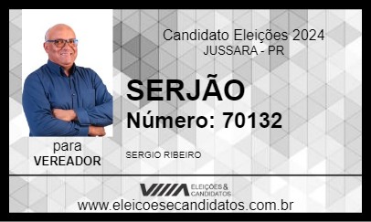 Candidato SERJÃO 2024 - JUSSARA - Eleições