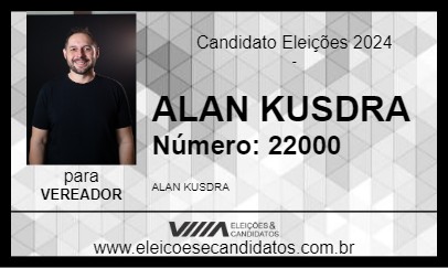 Candidato ALAN KUSDRA 2024 - QUITANDINHA - Eleições