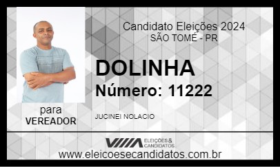 Candidato DOLINHA  2024 - SÃO TOMÉ - Eleições