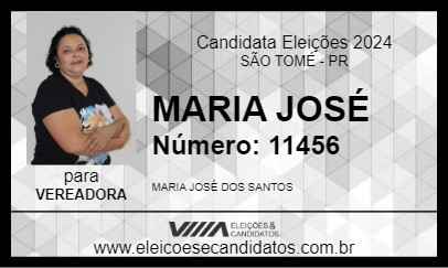 Candidato MARIA JOSÉ 2024 - SÃO TOMÉ - Eleições