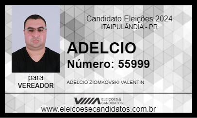 Candidato ADELCIO/MAGRÃO 2024 - ITAIPULÂNDIA - Eleições