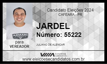 Candidato JARDEL 2024 - CAFEARA - Eleições