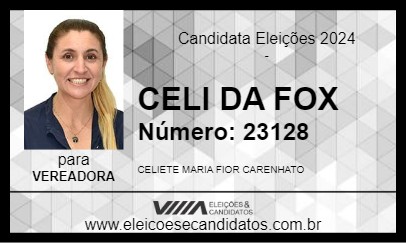 Candidato CELI DA FOX 2024 - MATINHOS - Eleições