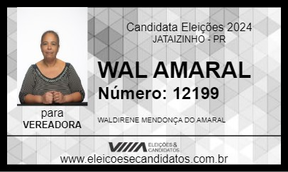 Candidato WAL AMARAL 2024 - JATAIZINHO - Eleições