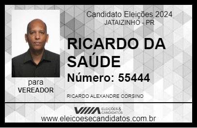 Candidato RICARDO DA SAÚDE 2024 - JATAIZINHO - Eleições